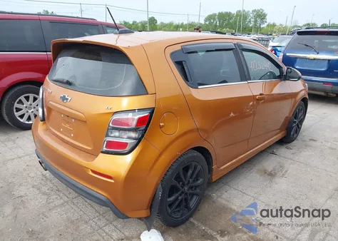 2018 Chevrolet Sonic Lt Manual from USA, damaged, VIN 1G1JC6SB0J4101281
